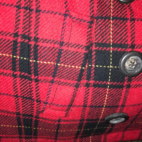 Merona plaid medium jacket Buffalo plaid warm cozy coat jacket jacket coat - Picture 12 of 13